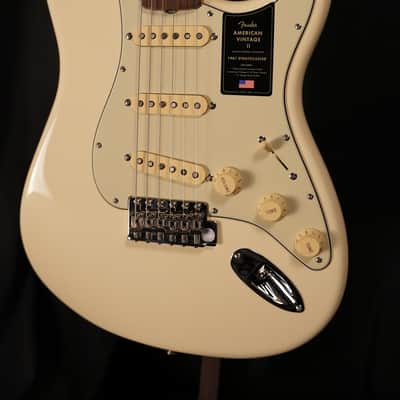 Fender American Vintage II 1961 Stratocaster Olympic White 2024 - Olympic White image 5
