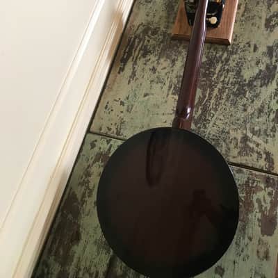 1970s or 1980s Vintage Bently 5 String Resonator Banjo w/Case - Set Up - Very Nice image 11