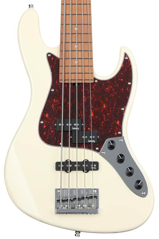 Sadowsky MetroExpress 21-fret Hybrid PJ 5-string Bass - Olympic White image 1