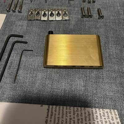 Mannmade USA PRS CE/S2/SE bridge upgrade kit- Chrome image 2