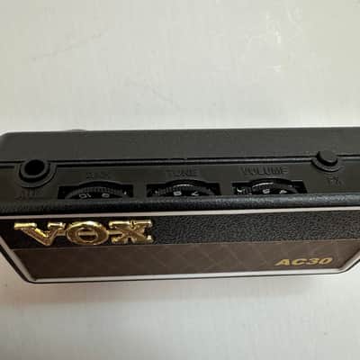 Vox amPlug 2 AC30 Battery-Powered Guitar Headphone Amplifier 2015 - 2019 - Black / Brown Diamond image 4