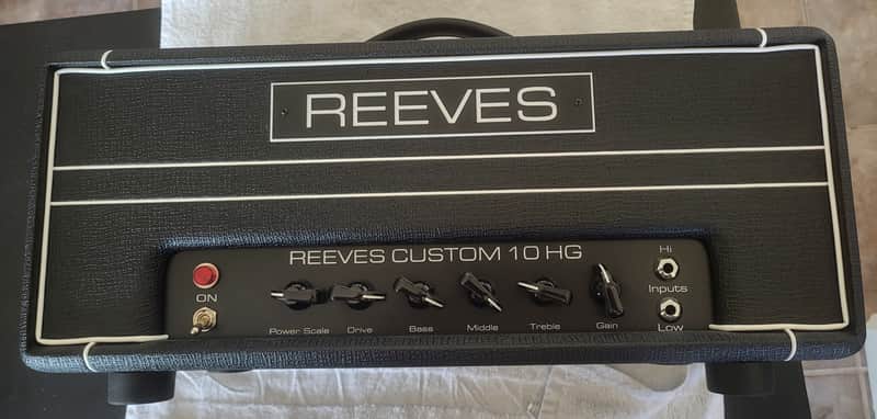 Reeves Amplification Custom 10HG 10-Watt Tube Amp Head w/ Power Scaling image 1