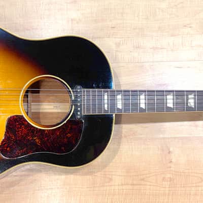 Gibson J-160E Acoustic-Electric Guitar 1959 - Sunburst image 2