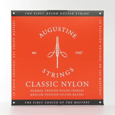 Augustine Classic Red Medium Tension Classical Guitar Strings image 1