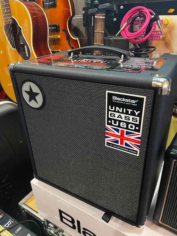 Blackstar Unity Series U60 60-Watt 1x10" Bass Guitar Combo 2018 - Present - Black image 1
