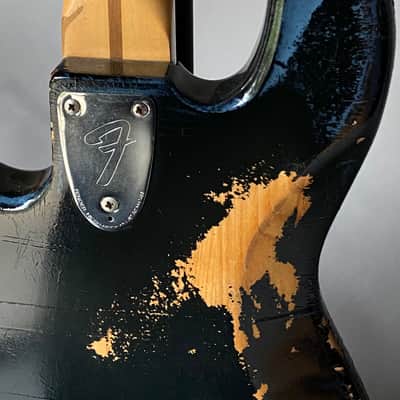 Fender Jazz Bass 3-Bolt with Rosewood Fretboard 1974 - 1983 - Black image 13