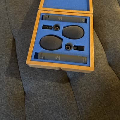 Schoeps MK5 Matched Pair Stereo Set w/ Original Colette Case, Clips & Windscreens image 1