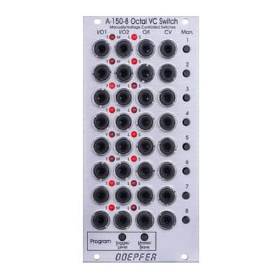 Doepfer - A-150-8: Manual/Voltage Controlled Programmable Switches image 1