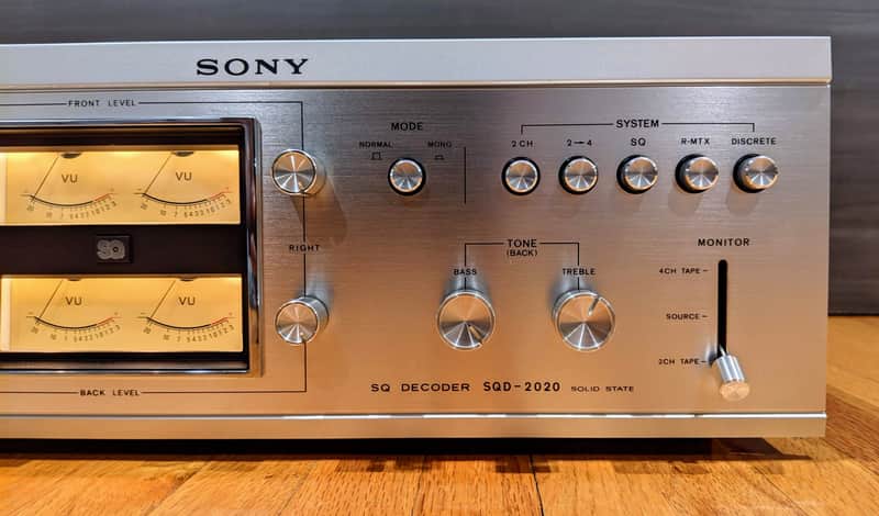 Sony SQD-2020 Quad Decoder / Preamp / Fully Serviced / Mint / Rare