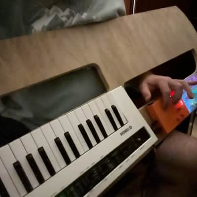 Yamaha Reface KeyStep SeqTrak  "2-Face" Handmade Keytar Platform image 7