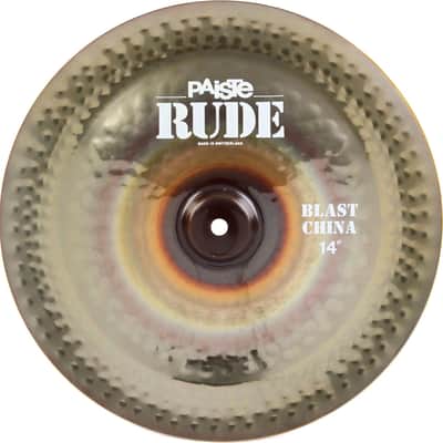 Paiste 14-inch RUDE Blast China Cymbal image 1