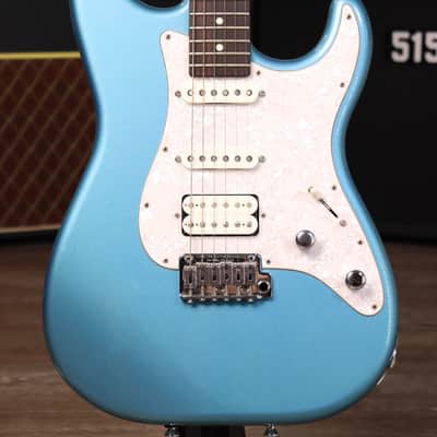 2016 Schecter USA Custom Shop Traditional Wembley Lake Placid Blue SSS image 6