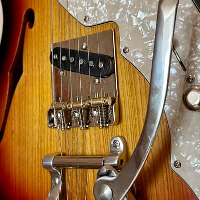 TopHat Telavarius Thinline Custom 2024 - Three Tone Sunburst image 7