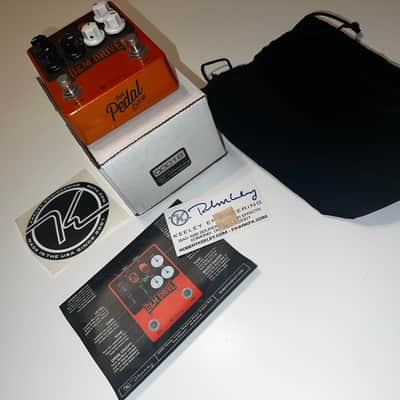Keeley D&M Drive Orig. 2017 Ltd. Ed. That Pedal Show run Orange image 4