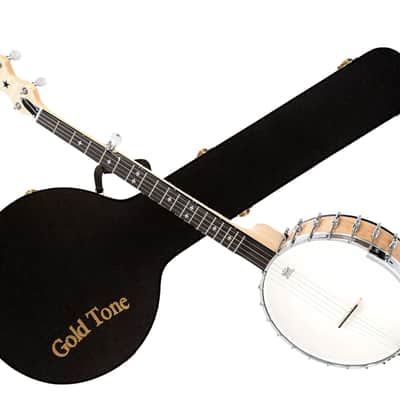 Gold Tone MM-150 White Ladye Maple Mountain Openback 5-String