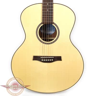 Used Seagull Maritime SWS Mini Jumbo Acoustic Guitar in Natural High-Gloss Finish image 1
