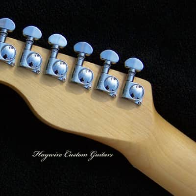 X-Light 6.3lb Butterscotch Ash Telecaster+ Rosewood/Maple Block Inlay Neck + New P-90 Custom Pickup + Treble-Bleed Circuit +Graph Tech Ratio Locking Tuners+ Frets Leveled, Crowned and Polished + Full Setup Included! image 5