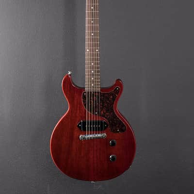 Gibson USA Les Paul Junior Double Cutaway - Vintage Cherry w/Tortoise Pickguard image 3