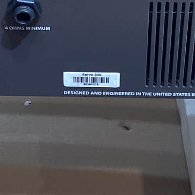 Samson Servo 300 2 Channel Stereo Power Amplifier 2014 Black Grey - #19510 image 6