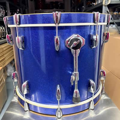 Pearl Masters birch BLX Bassdrum - #Navy sparkle blue image 6