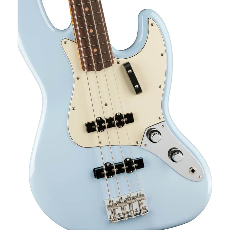 Fender Vintera III Early 60s Jazz Bass w/ Gig Bag - Sonic Blue image 1