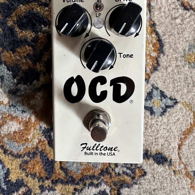 2013 Fulltone OCD v1.7 Serial N. 159153 White