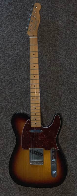 2011 Fender FSR Standard Telecaster 2011 Active Special Edition MIM Sunburst electric Guitar image 1