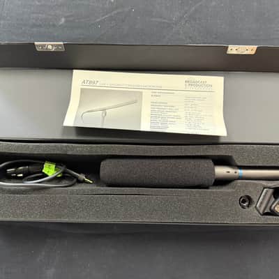 Audio-Technica AT897 Shotgun Microphone 2010s - Black image 2