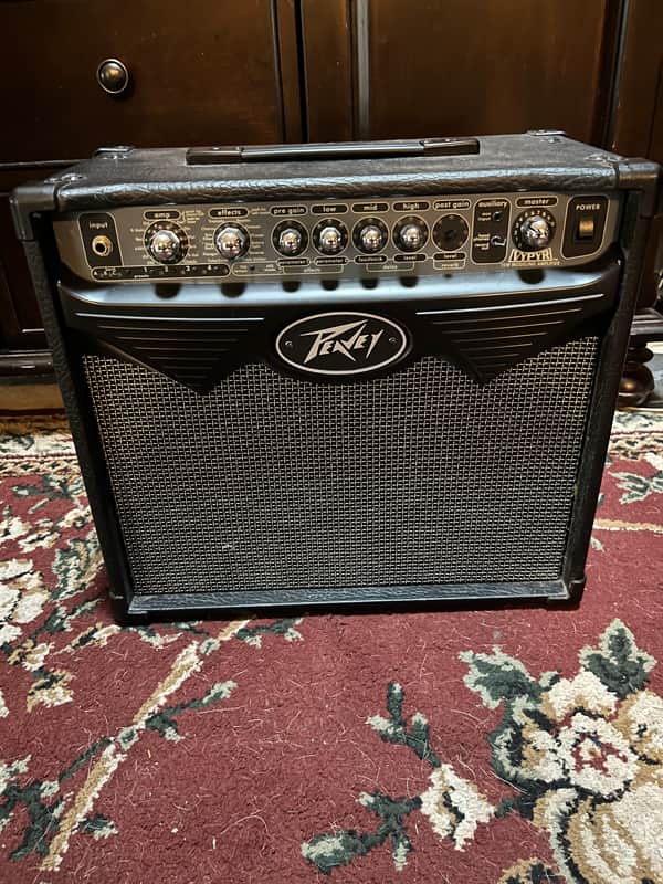 Peavey Vypyr Solid State 15-Watt 1x8" Modeling Guitar Combo 2000s - Black image 1