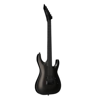 ESP LTD Mick Thomson MT-1 Electric Guitar (with Case), Obsidian Metallic image 2
