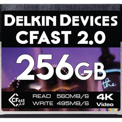 Delkin Devices 256GB Cinema CFast 2.0 Memory Card image 2