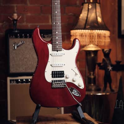 2018 James Tyler Classic Electric Guitar - Transparent Brown (Red) Finish! image 3