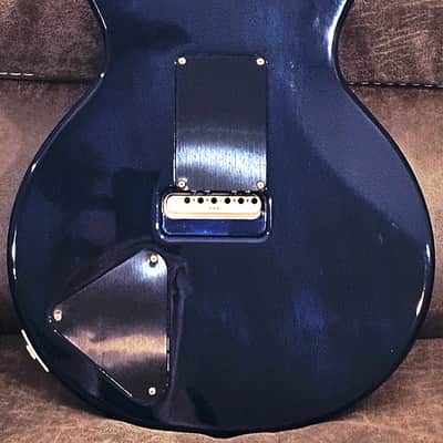 PRS ( Mint) Santana Retro (One Piece Top) Quilted Maple 10-top 2022 - Charcoal Blue image 14