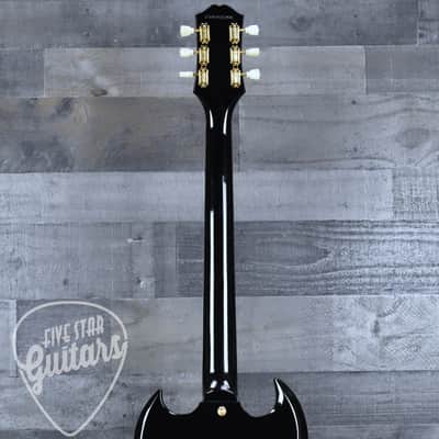 Pre-Owned Epiphone SG Custom - Ebony with Gigbag image 7
