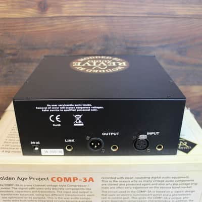 REVIVE-AUDIO-MODIFIED-GOLDEN-AGE COMP 3A OPTO-COMPRESSOR-CINEMAG-TRANSFORMER-MODS image 4