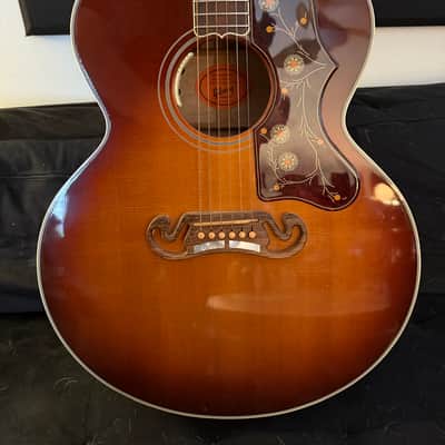Gibson SJ-200 Quilt Custom Shop 2015 - Autumn burst image 1