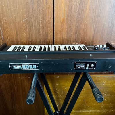 Korg MiniKorg 700s monophonic analog keyboard Pro overhauled w/ bag image 9