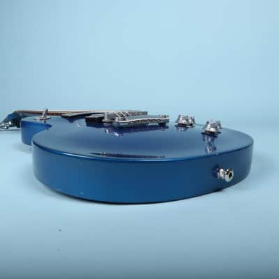 2004 Studio Limited Platinum Sapphire Blue Electric Guitar *Headstock Repair* image 10