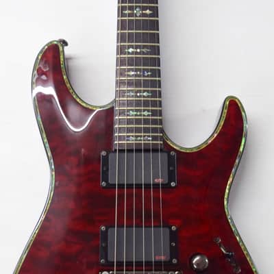 Schecter Hellraiser C-1 FR - Black Cherry image 2