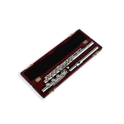 Di Zhao DZ801BOF (700 Series) Solid Silver Flute - Offset G, B Foot image 8