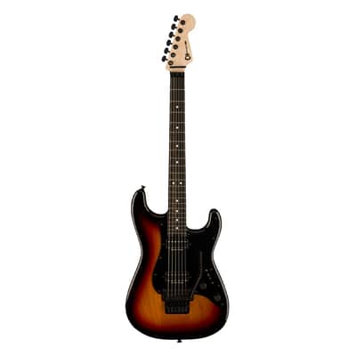 Charvel Pro-Mod So-Cal Style 1 HH FR E Electric Guitar - 3-Tone Sunburst image 2