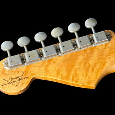 2025 Fender Stratocaster 1954 Custom Shop '54 Strat Journeyman Relic 70th Anniversary ~ Black image 12