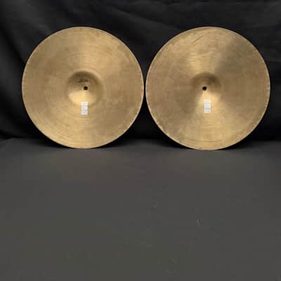 Zildjian 14" K Istanbul Hi-Hat Intermediate Stamp 885-772 grams 1959-1966 image 12