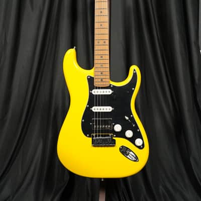 Fender Limited Edition American Ultra II Stratocaster HSS W/Case - Graffiti Yellow image 1