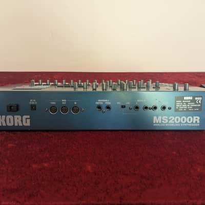 Korg MS2000R 2000s - Blue Rackmount Analog Modeling Synthesizer Synth image 6