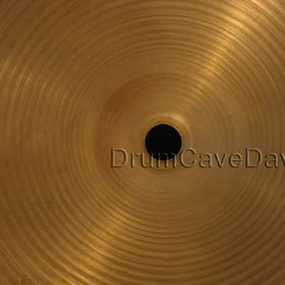 14" ZILDJIAN QUICK BEAT HI HAT CYMBALS, VINTAGE late 1970s HOLLOW LOGO, 1128 & 1202 grams image 10