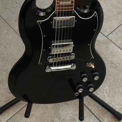 Gibson SG Standard USA, 2007, Ebony, with original Gibson hardcase image 1