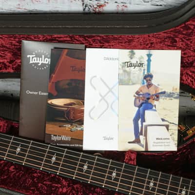 Taylor - (2025) 324ce - Acoustic-Electric Guitar - Mahogany/Mahogany - Shaded Edge Burst Top - w/ Hardshell Case - x5074 image 11
