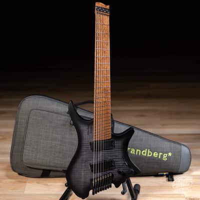 Strandberg Boden Original N2.8 8 String Headless – Black Denim Burst Satin image 1