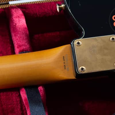 1994 Fender MIJ Japan Telecaster Custom TLG-70P Black Tweed HSC image 10